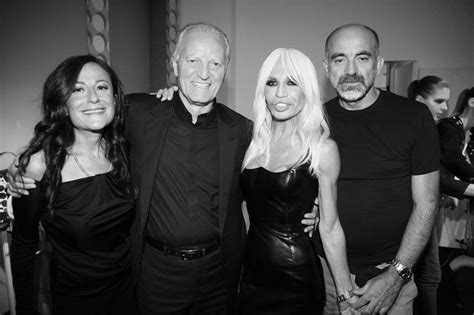 francesca e versace giacconi|donatella versace family.